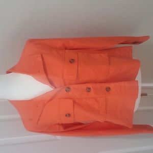 Cabi orange Resort  Tiger Lily Jacket 5098  Medium